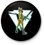 printfashion Farlight 84 - Maggie karakter - Kitűző, hűtőmágnes - Fekete (16026498)