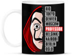 printfashion A nagy pénzrablás - La Casa de Papel - Money Heist - Bögre - Fekete (5735382)