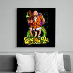 printfashion master roshi - Vászonkép - Fekete (14938470)