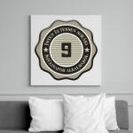 printfashion 9 - Vászonkép - Fehér (7306683)