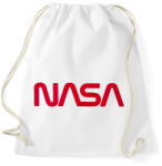 printfashion Nasa logó - Sportzsák, Tornazsák - Fehér (2416899)