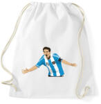 printfashion Lionel Messi - Sportzsák, Tornazsák - Fehér (11529591)