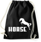 printfashion HORSE (Puma stílus) - Sportzsák, Tornazsák - Fekete (2747093)
