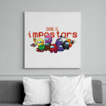 printfashion Among us impostors - Vászonkép - Fehér (6635190)