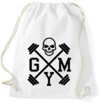 printfashion Gym - koponyával - Sportzsák, Tornazsák - Fehér (16175403)