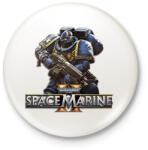 printfashion Warhammer 40000 - Kitűző, hűtőmágnes - Fehér (16579075)