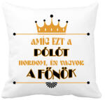 printfashion Amíg ezt a pólót hordom - Párnahuzat, Díszpárnahuzat - Fehér (8692005)