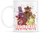 printfashion Five Night At Freddy - Bögre - Fehér (960568)