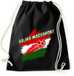 printfashion hajrá magyarok - Sportzsák, Tornazsák - Fekete (14687690)