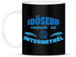 printfashion Idősebb vagyok - Bögre - Fekete (14044939)
