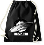 printfashion UFO SPACE - Sportzsák, Tornazsák - Fekete (3679321)