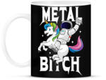 printfashion Metal b*tch - Bögre - Fekete (2583293)