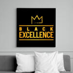 printfashion Black excellence - Vászonkép - Fekete (6651754)