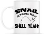printfashion Snail running team - Bögre - Fehér (7359081)