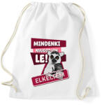 printfashion Mindenki nyugodjon le elkeltem - Sportzsák, Tornazsák - Fehér (13253447)