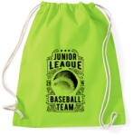 printfashion Baseball csapat - Sportzsák, Tornazsák - Limezöld (143248)