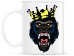 printfashion Gorilla king - Bögre - Fehér (2037963)