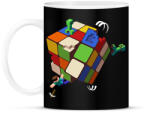 printfashion Rubik - Minecraft - Bögre - Fekete (15639264)