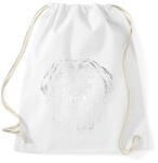 printfashion Labrador fej - Sportzsák, Tornazsák - Fehér (11842680)