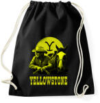 printfashion yellowstone - Sportzsák, Tornazsák - Fekete (2875245)