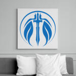 printfashion Sword - Vászonkép - Fehér (6623698)