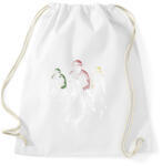 printfashion Lóverseny - Sportzsák, Tornazsák - Fehér (16068281)