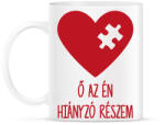 printfashion Hiányzó rész2 - Bögre - Fehér (15584792)