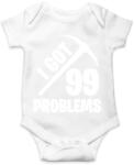 printfashion Fortnite - 99 Problems - Baba Body - Fehér (1331189)