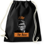 printfashion i like the boss - Sportzsák, Tornazsák - Fekete (1578484)