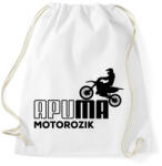 printfashion Apuma motor - Sportzsák, Tornazsák - Fehér (12574311)