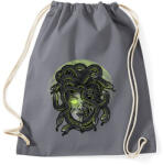 printfashion Medúza - Sportzsák, Tornazsák - Grafitszürke (319346)