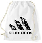 printfashion Kamionos - Sportzsák, Tornazsák - Fehér (4702564)