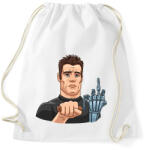 printfashion Arnold F*CKing Schwarzenegger - Sportzsák, Tornazsák - Fehér (2389395)