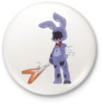 printfashion withered bonnie - Kitűző, hűtőmágnes - Fehér (15147609)