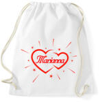 printfashion Marianna - Sportzsák, Tornazsák - Fehér (12223779)