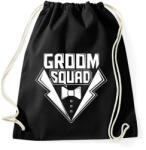 printfashion Groom squad - Sportzsák, Tornazsák - Fekete (5183172)