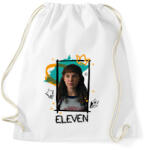 printfashion Eleven - Stranger Things - Sportzsák, Tornazsák - Fehér (11604330)