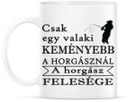 printfashion A horgász és a felesége - Bögre - Fehér (4816527)