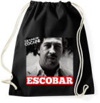 printfashion Pablo Escobar - Sportzsák, Tornazsák - Fekete (2931909)