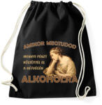 printfashion Amikor megtudod. . . - Sportzsák, Tornazsák - Fekete (7065632)