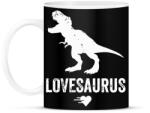 printfashion Lovesaurus - Bögre - Fekete (1944455)
