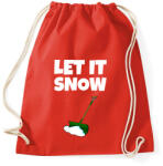 printfashion LET IT SNOW - Sportzsák, Tornazsák - Piros (9558707)
