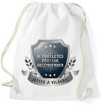 printfashion A tökéletes férfiak december - Sportzsák, Tornazsák - Fehér (6054707)