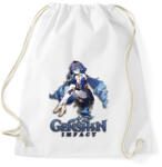 printfashion Genshin Impact - Sportzsák, Tornazsák - Fehér (16624177)
