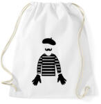 printfashion Mime - Sportzsák, Tornazsák - Fehér (2236823)