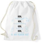 printfashion Igen, kisfiú lesz! - Sportzsák, Tornazsák - Fehér (7054790)