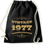 printfashion 1977 - Sportzsák, Tornazsák - Fekete (4092964)