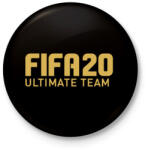 printfashion FUT 20 - Kitűző, hűtőmágnes - Fekete (3102401)