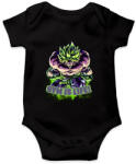printfashion Broly, Edzős minta (Dragon Ball) - Baba Body - Fekete (11873535)