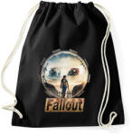 printfashion Fallout - Sportzsák, Tornazsák - Fekete (16369075)